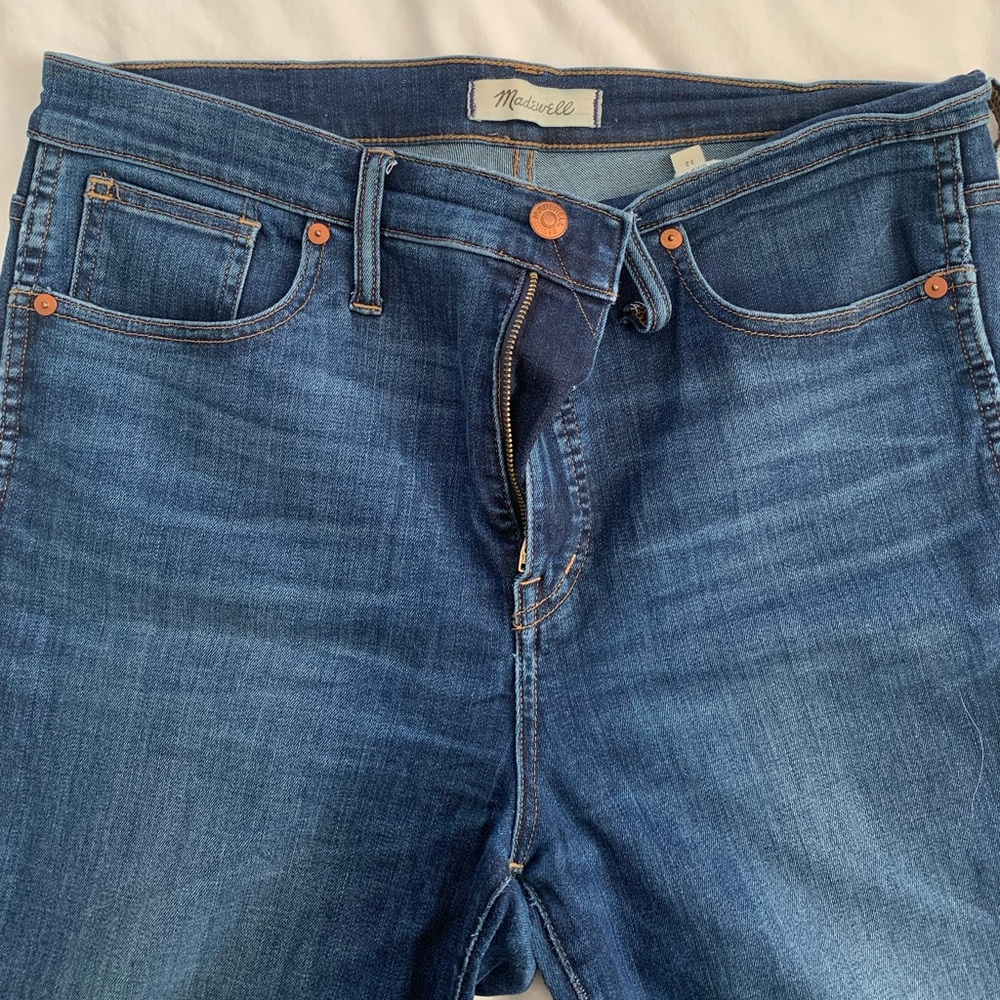 Madewell skinny jeans; size 32